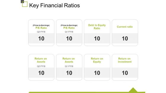 Key Financial Ratios Ppt PowerPoint Presentation Professional Brochure