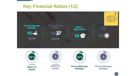 Key Financial Ratios Template 1 Ppt PowerPoint Presentation Infographics Shapes