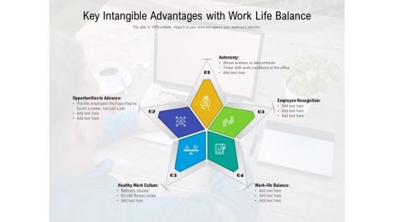 Key Intangible Advantages With Work Life Balance Ppt PowerPoint Presentation Gallery Example PDF