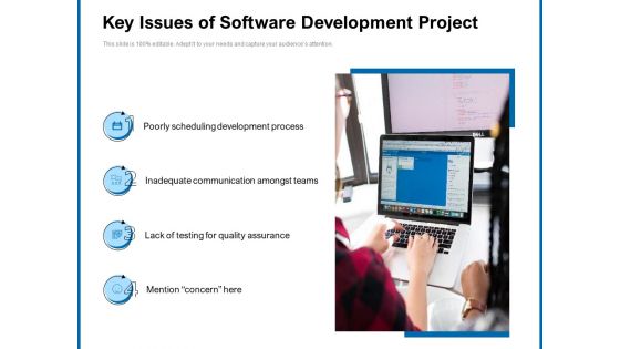 Key Issues Of Software Development Project Ppt PowerPoint Presentation Gallery Graphics Download PDF Key Issues Of Software Development Project Ppt PowerPoint Presentation Gallery Graphics Download PDF
