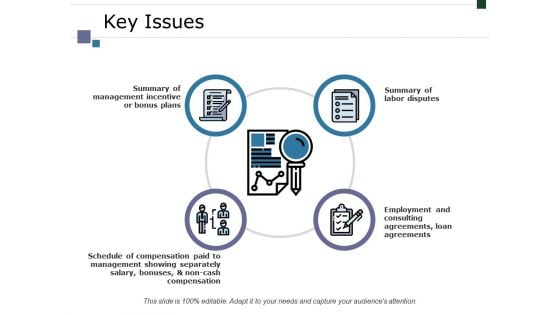 Key Issues Ppt PowerPoint Presentation Infographic Template Example 2015