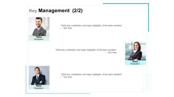 Key Management Team Ppt PowerPoint Presentation File Graphics Design