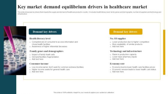 Key Market Demand Equilibrium Drivers In Healthcare Market Formats PDF