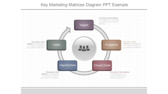 Key Marketing Matrices Diagram Ppt Example