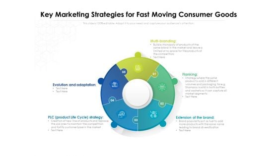 Key Marketing Strategies For Fast Moving Consumer Goods Ppt PowerPoint Presentation Infographics Influencers PDF