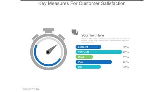 Key Measures For Customer Satisfaction Powerpoint Templates