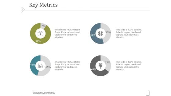 Key Metrics Ppt PowerPoint Presentation Rules