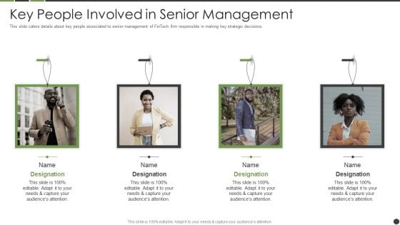 Key People Involved In Senior Management Icons PDF