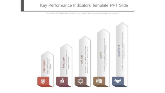 Key Performance Indicators Template Ppt Slide