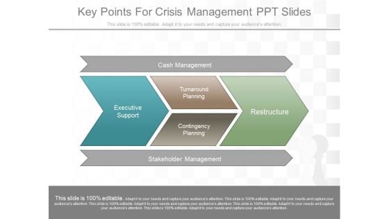 Key Points For Crisis Management Ppt Slides