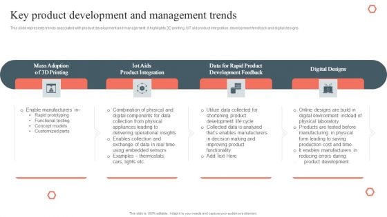 Key Product Development And Management Trends Product Development And Management Plan Structure PDF Key Product Development And Management Trends Product Development And Management Plan Structure PDF