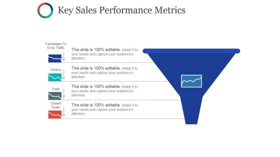 Key Sales Performance Metrics Ppt PowerPoint Presentation Styles Influencers