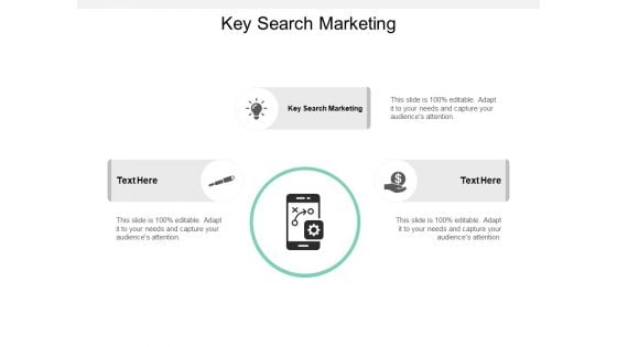 Key Search Marketing Ppt PowerPoint Presentation Icon Brochure Cpb