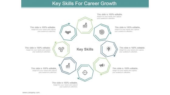 Key Skills For Career Growth Powerpoint Slide Backgrounds