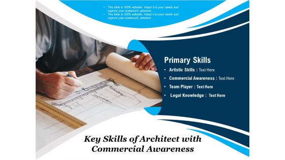 Key Skills Of Architect With Commercial Awareness Ppt PowerPoint Presentation Professional Gallery PDF