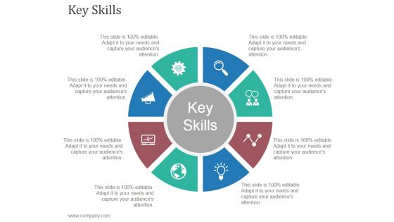 Key Skills Ppt PowerPoint Presentation Design Templates