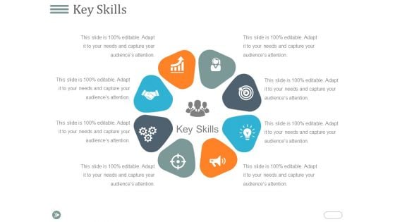 Key Skills Template 2 Ppt PowerPoint Presentation Layouts Format
