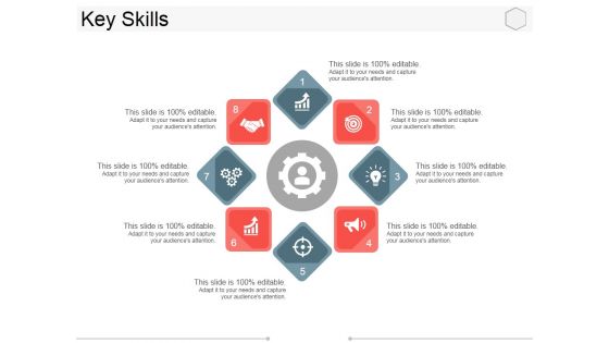 Key Skills Template 2 Ppt PowerPoint Presentation Show Gridlines