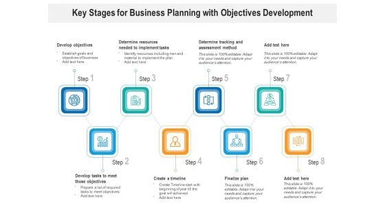 Key Stages For Business Planning With Objectives Development Ppt PowerPoint Presentation Summary Slides PDF Key Stages For Business Planning With Objectives Development Ppt PowerPoint Presentation Summary Slides PDF