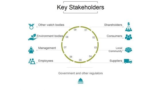 Key Stakeholders Ppt PowerPoint Presentation Templates