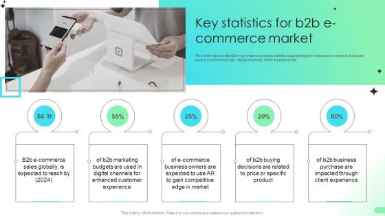 Key Statistics For B2b E Commerce Market Comprehensive Guide For Developing Sample PDF