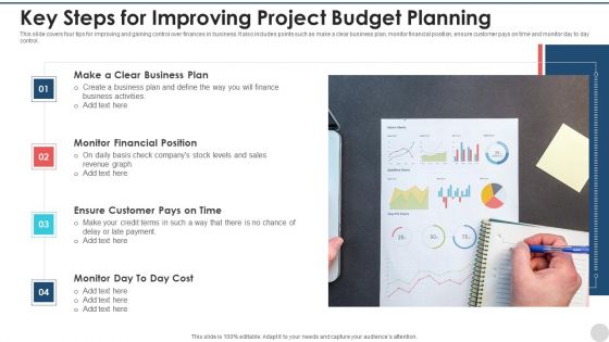 Key Steps For Improving Project Budget Planning Pictures PDF Key Steps For Improving Project Budget Planning Pictures PDF