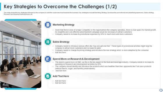 Key Strategies To Overcome The Challenges Strategy Themes PDF
