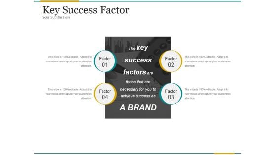 Key Success Factor Ppt PowerPoint Presentation Good