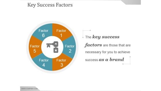 Key Success Factors Ppt PowerPoint Presentation Guide