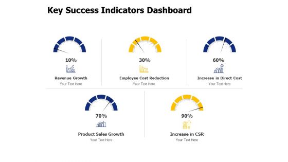 Key Success Indicators Dashboard Ppt PowerPoint Presentation Pictures Example Topics