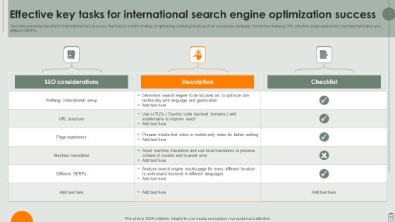 Key Tasks For Search Engine Optimization Ppt PowerPoint Presentation Complete Deck With Slides Slide12