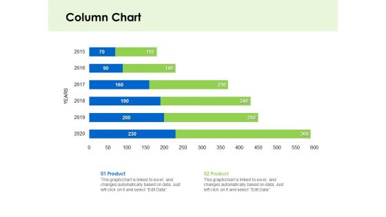 Key Team Members Column Chart Ppt Summary Example File PDF