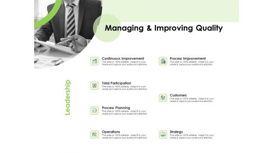 Key Team Members Managing And Improving Quality Ppt Icon Designs Download PDF