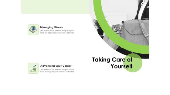 Key Team Members Taking Care Of Yourself Ppt Outline Maker PDF