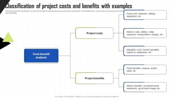 Key Techniques To Enhance Cost Efficiency Classification Of Project Costs And Benefits With Examples Brochure PDF Key Techniques To Enhance Cost Efficiency Classification Of Project Costs And Benefits With Examples Brochure PDF