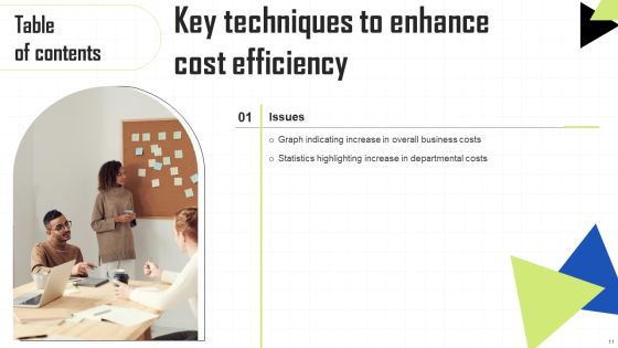 Key Techniques To Enhance Cost Efficiency Ppt PowerPoint Presentation Complete Deck With Slides Slide11