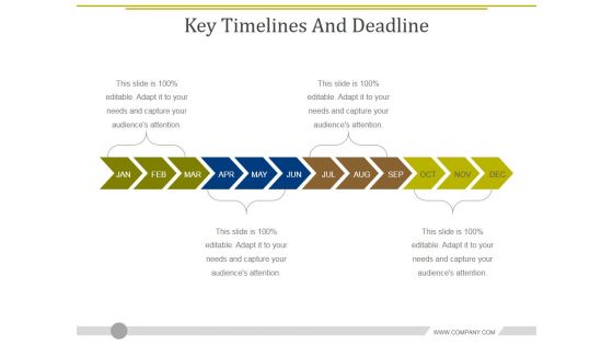 Key Timelines And Deadline Ppt PowerPoint Presentation Gallery Clipart Images