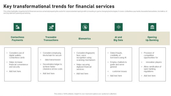 Key Transformational Trends For Financial Services Pictures PDF Key Transformational Trends For Financial Services Pictures PDF