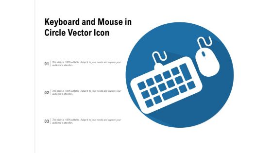 Keyboard And Mouse In Circle Vector Icon Ppt PowerPoint Presentation File Shapes PDF