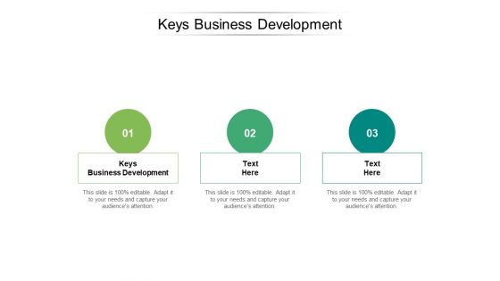 Keys Business Development Ppt PowerPoint Presentation Gallery Visual Aids Cpb Pdf