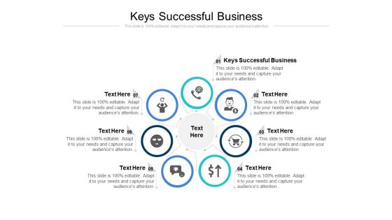 Keys Successful Business Ppt PowerPoint Presentation Styles Icons Cpb