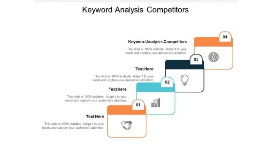 Keyword Analysis Competitors Ppt PowerPoint Presentation Infographic Template Images Cpb