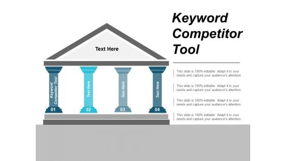 Keyword Competitor Tool Ppt PowerPoint Presentation Layouts Portrait Cpb