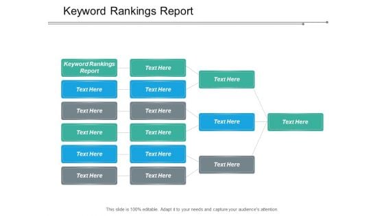 Keyword Rankings Report Ppt PowerPoint Presentation Slides Design Ideas Cpb