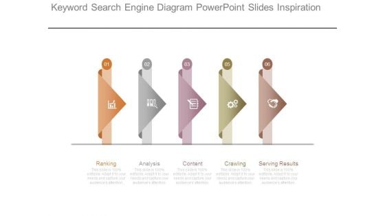 Keyword Search Engine Diagram Powerpoint Slides Inspiration