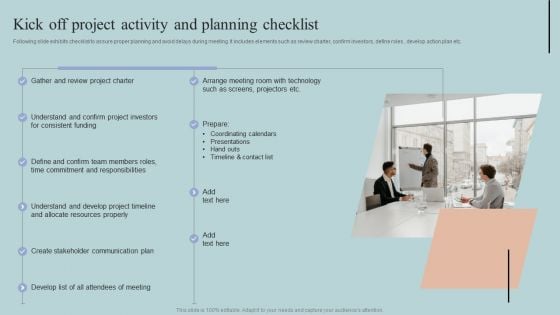 Kick Off Project Activity And Planning Checklist Ideas PDF Kick Off Project Activity And Planning Checklist Ideas PDF