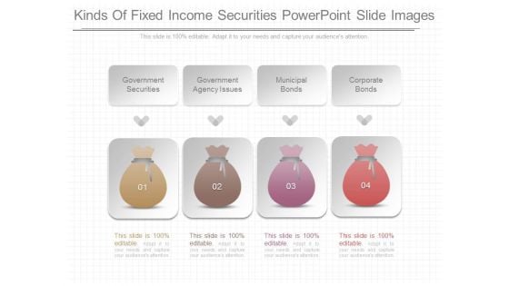 Kinds Of Fixed Income Securities Powerpoint Slide Images