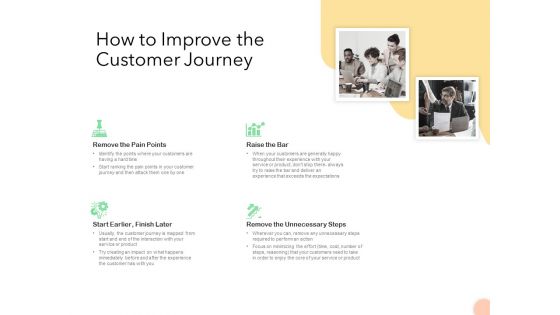 Know Your Customer How To Improve The Customer Journey Ppt Summary Inspiration PDF
