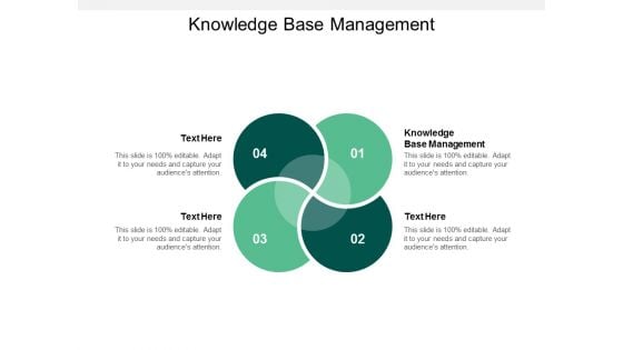 Knowledge Base Management Ppt PowerPoint Presentation Slides Background Image Cpb