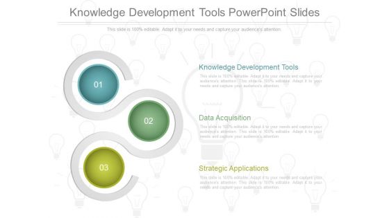 Knowledge Development Tools Powerpoint Slides